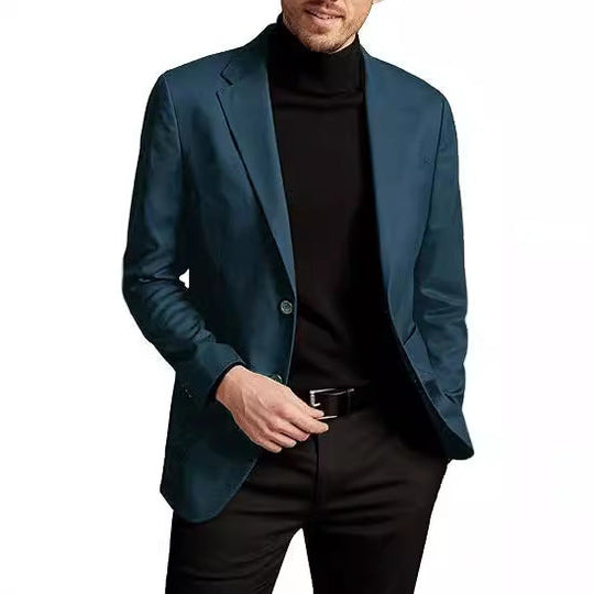 Herren eleganter Blazer mit modernem Schnitt und praktischen Taschen