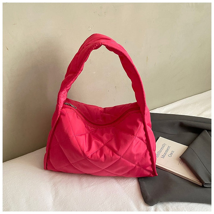Damen Stepp-Hobo-Tasche aus strapazierfähigem Material Nord Taschen