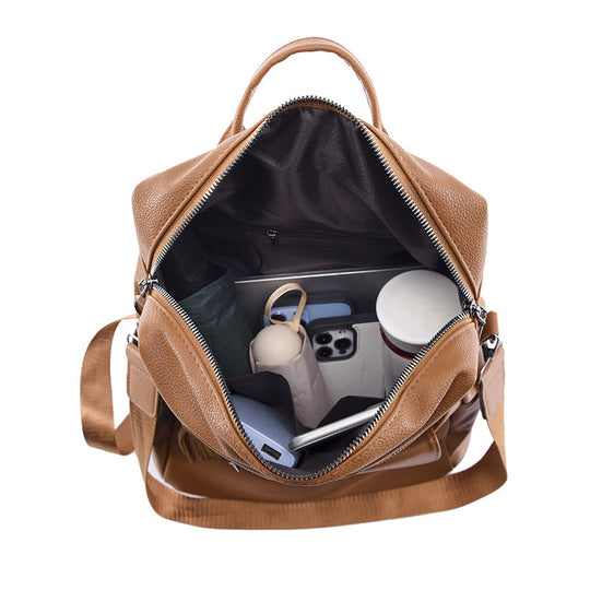 Damen modischer Rucksack mit strukturierter Oberfläche und praktischen Fächern Nord Taschen