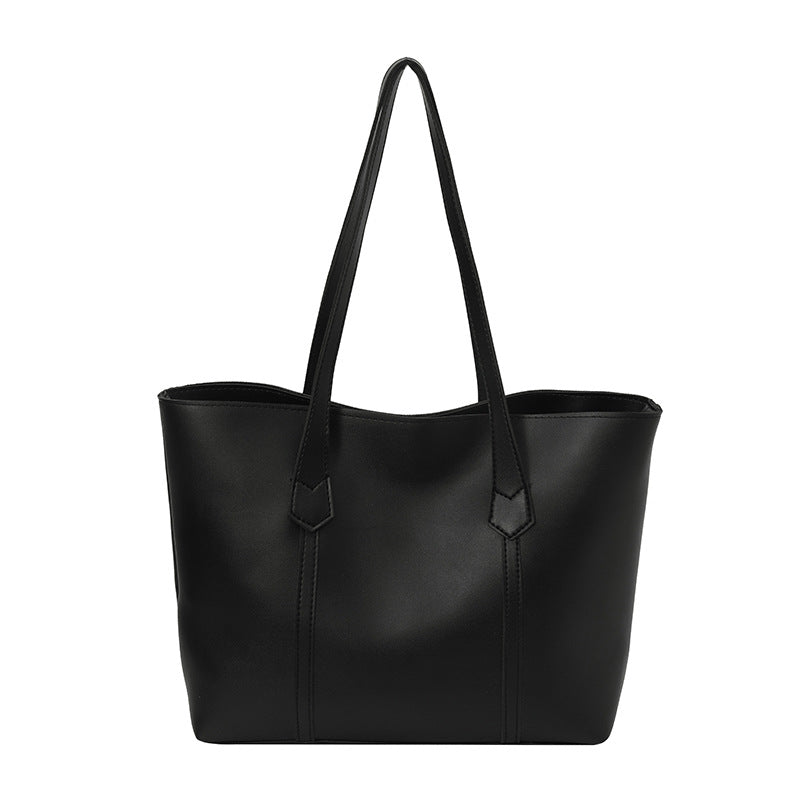 Damen Shopper-Tasche aus hochwertigem Kunstleder mit praktischen Fächern Nord Taschen