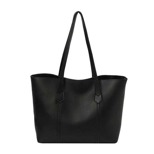 Damen Shopper-Tasche aus hochwertigem Kunstleder mit praktischen Fächern Nord Taschen