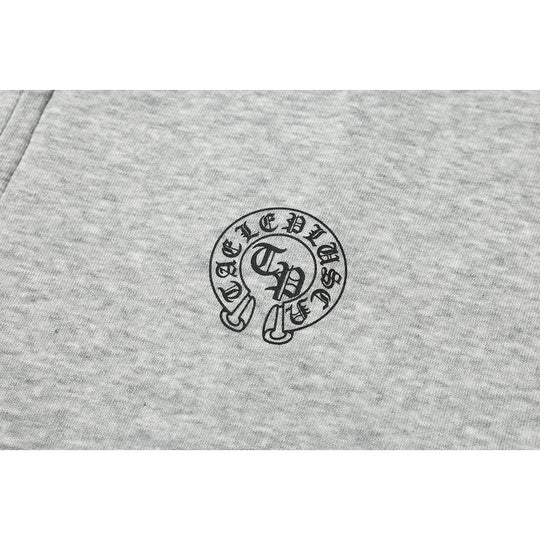 Unisex Kapuzenpullover im Urban‑Gothic‑Print mit geripptem Saum Nord Taschen