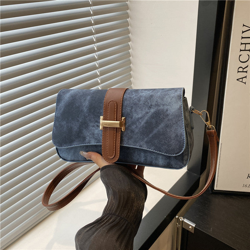 Damen Umhängetasche mit elegantem Kettenverschluss Nord Taschen
