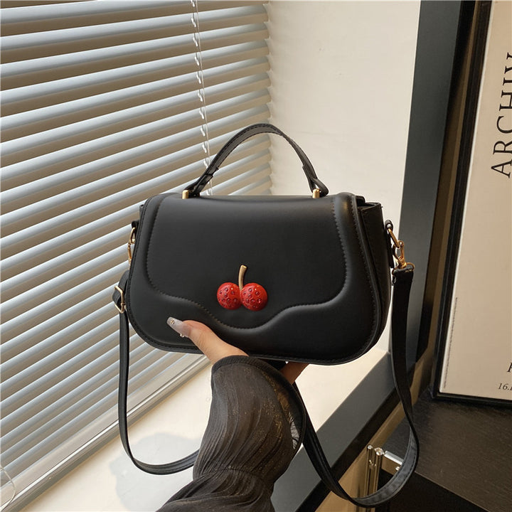 Damen Umhängetasche mit verspieltem Kirschmotiv Nord Taschen