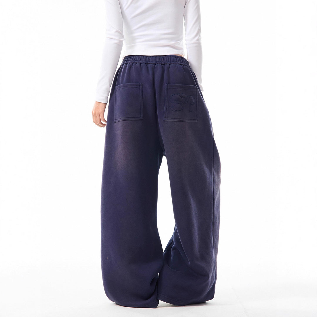 Damen Bequeme Oversized Freizeithose Nord Taschen