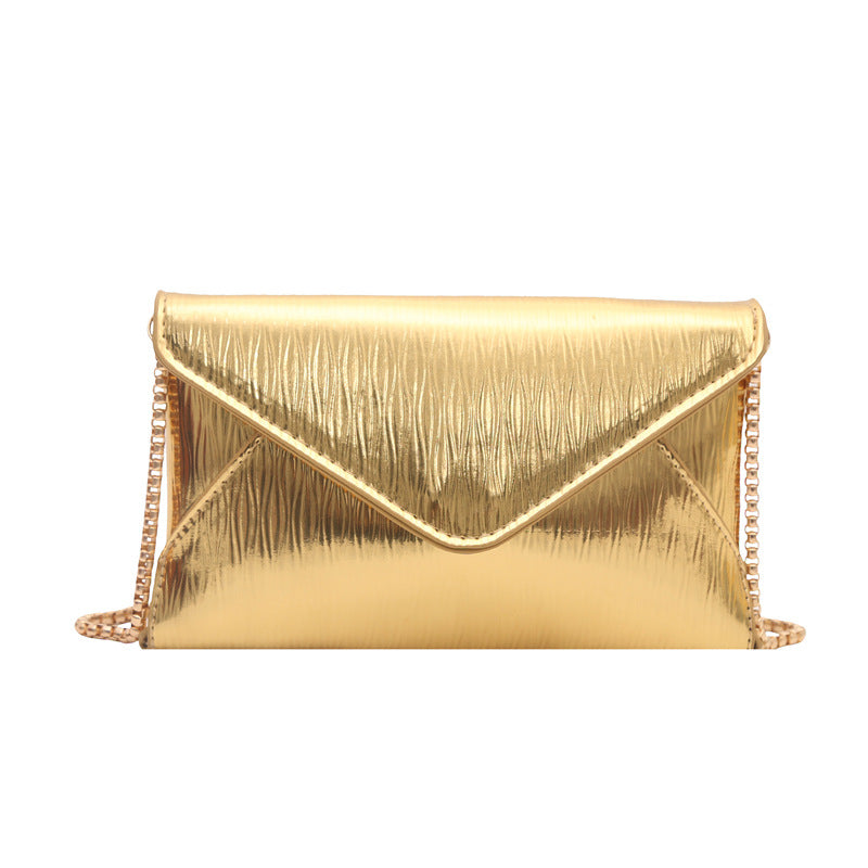 Damen elegante Clutch mit schimmerndem Wellenmuster Nord Taschen