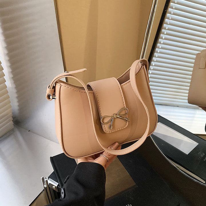 Damen Handtasche mit raffiniertem Knotenverschluss Nord Taschen
