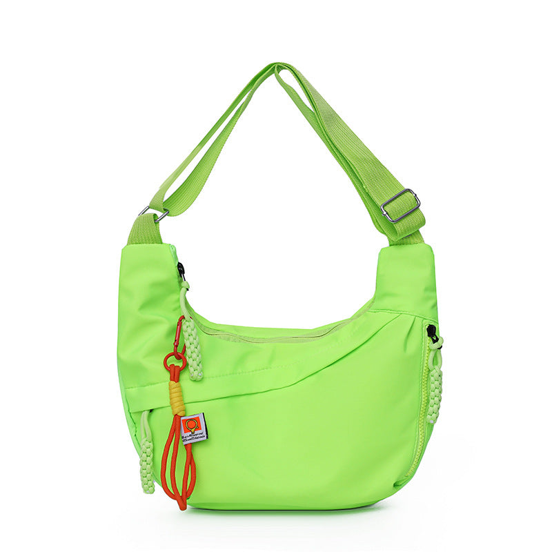 Damen praktische Schultertasche mit stylischem Reißverschluss Nord Taschen