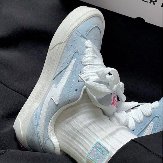 Damen lässige Sneaker aus hochwertigem Wildleder mit dämpfender Sohle Nord Taschen