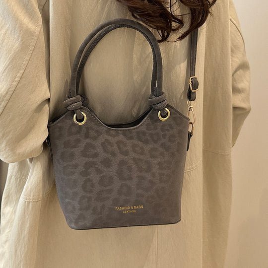 Damen modische Umhängetasche mit Leopardmuster Nord Taschen