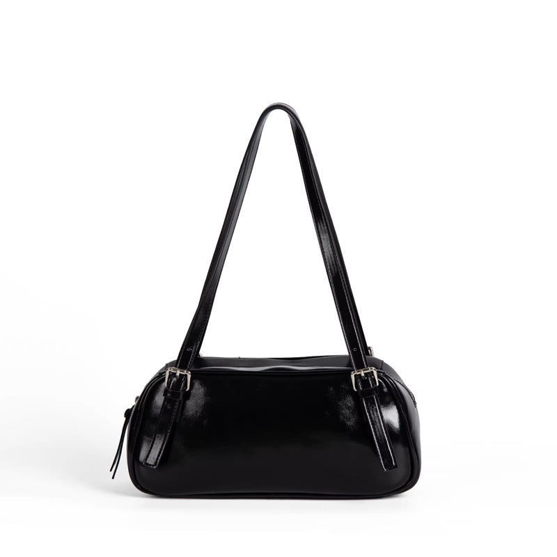 Damen Handtasche mit schickem, flachem Design und verstellbarem Schulterriemen Nord Taschen