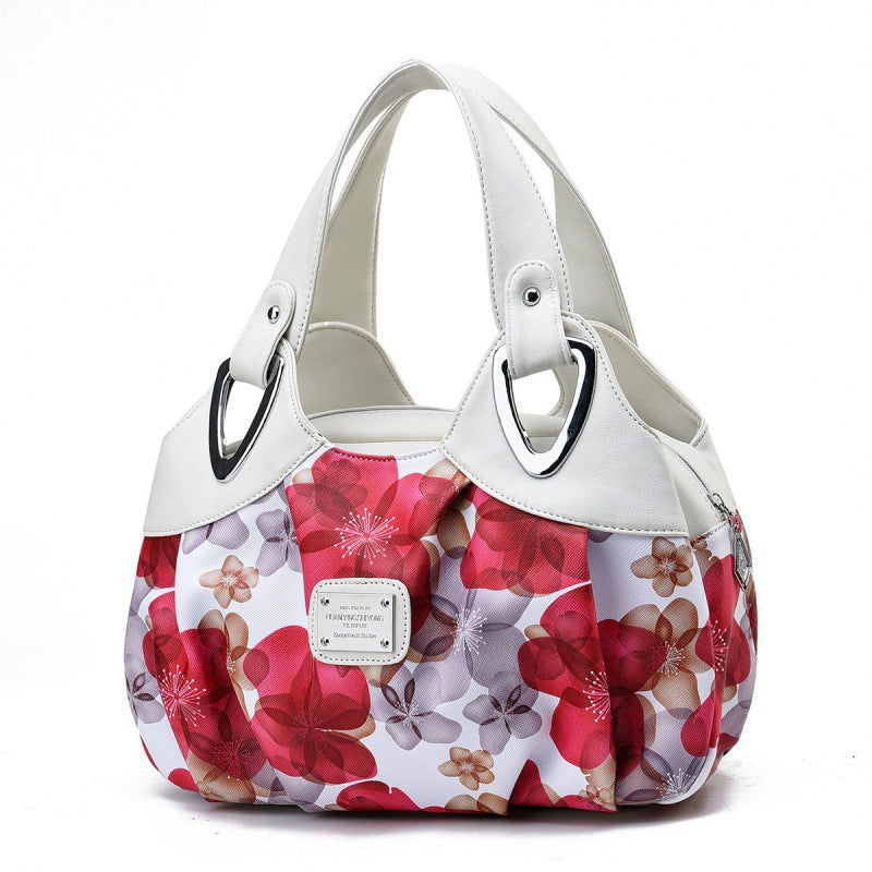 Damen modische Handtasche mit floralem Design Nord Taschen