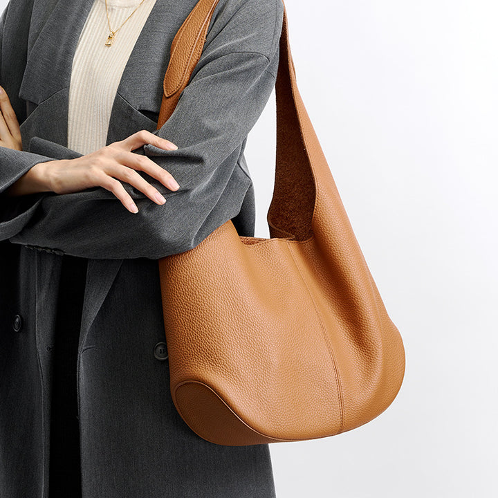 Damen umschlungene Lederhandtasche Nord Taschen