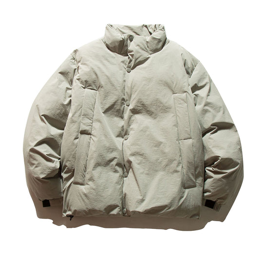 Unisex Boxy-isolierte Kurzjacke mit wattierter Füllung und hohem Stehkragen Nord Taschen