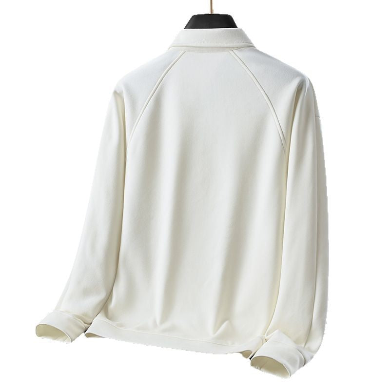 Herren Polo‑Sweatshirt mit halbem Reißverschluss und wärmendem Fleece-Innenfutter Nord Taschen
