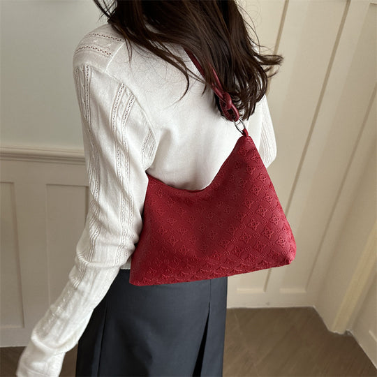 Damen elegante Umhängetasche mit geometrischem Muster Nord Taschen