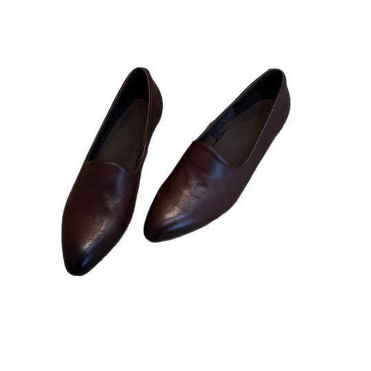 Damen elegante Slippers mit spitz zulaufendem Design und bequemem Fußbett