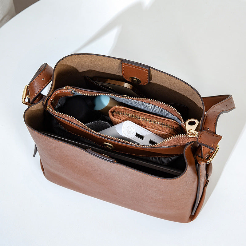 Damen modische Hobo-Tasche mit praktischem Innenfach Nord Taschen