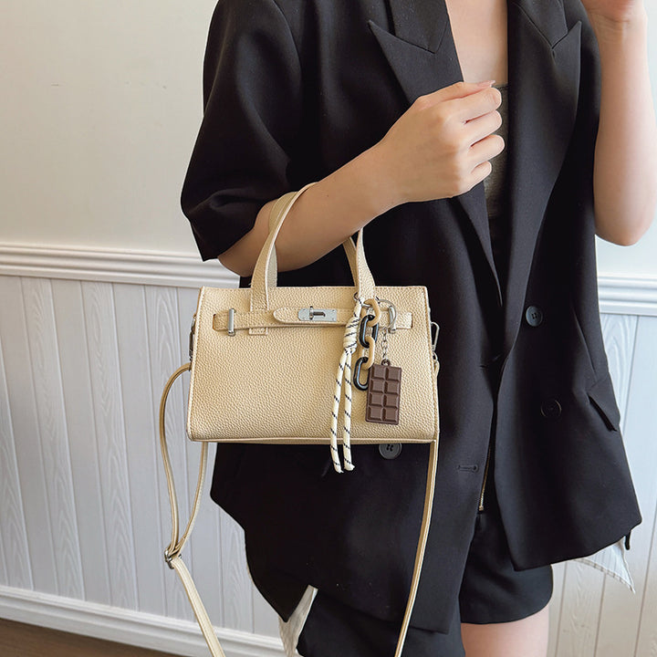 Damen elegante Mini-Tasche mit abnehmbarem Anhänger Nord Taschen
