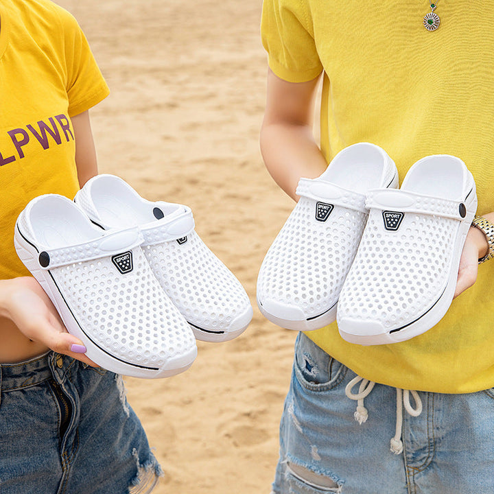 Damen Atmungsaktive Clogs mit rutschfester Sohle und flexiblem Design