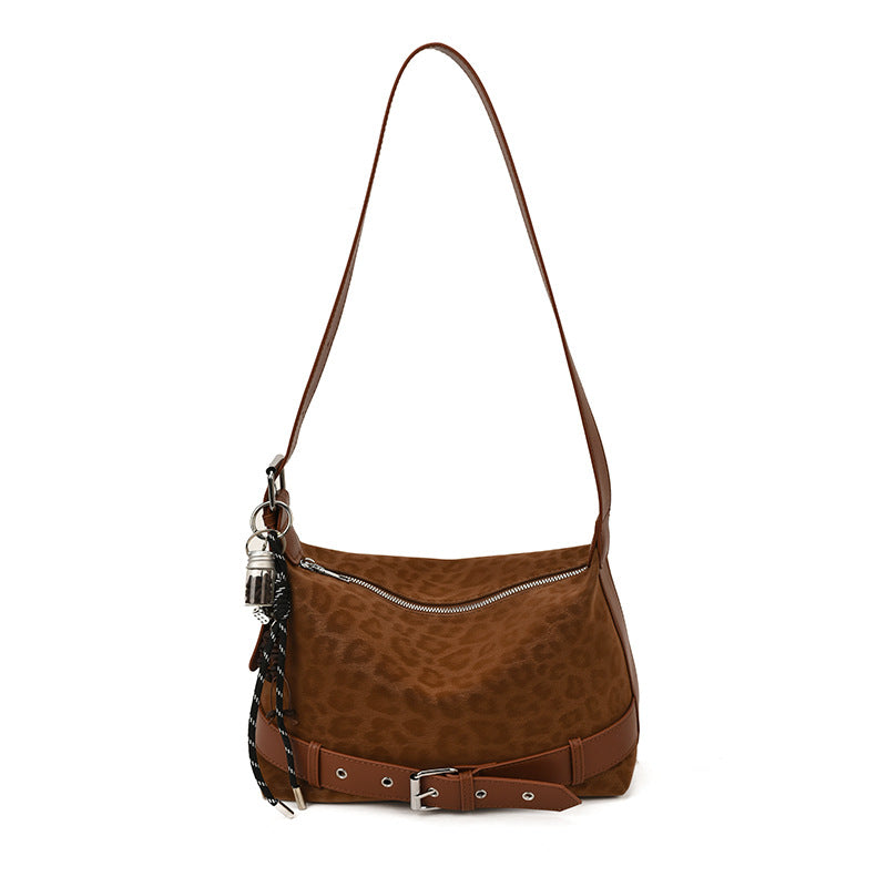 Damen modische Schultertasche mit angesagtem Gürtel-Detail Nord Taschen