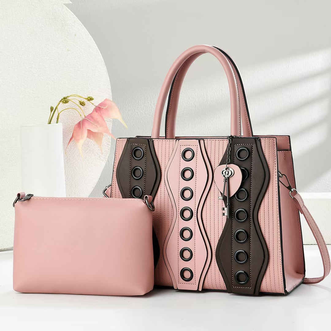 Damen elegante Handtasche mit dekorativen Details Nord Taschen