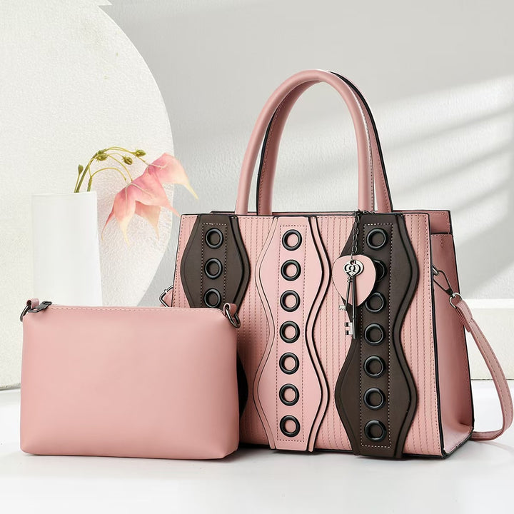 Damen elegante Handtasche mit dekorativen Details Nord Taschen