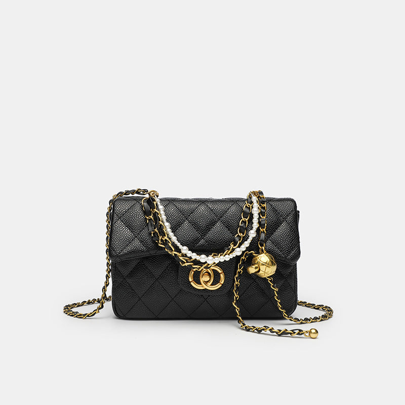 Damen Clutch-Tasche mit luxuriösem Kettenriemen und dekorativen Elementen Nord Taschen