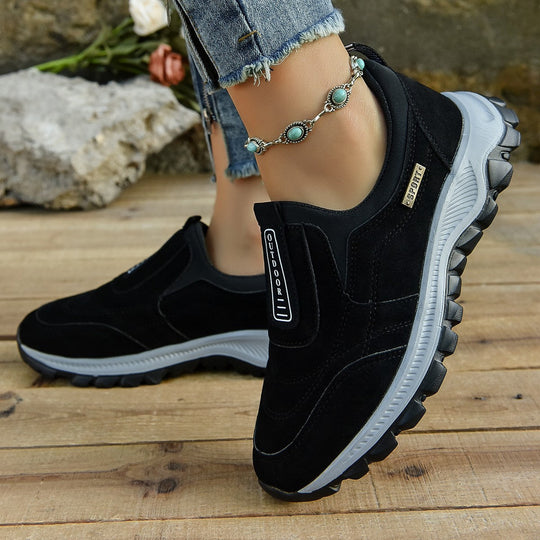 Damen Bequeme Outdoor-Sneaker mit rutschfester Sohle und atmungsaktivem Obermaterial