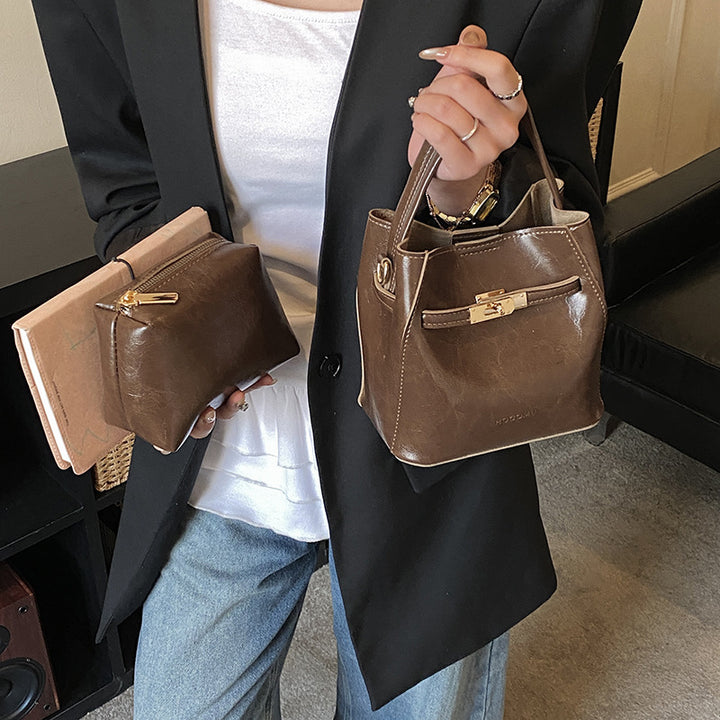 Damen Hobo-Tasche mit elegantem Kettenverschluss Nord Taschen