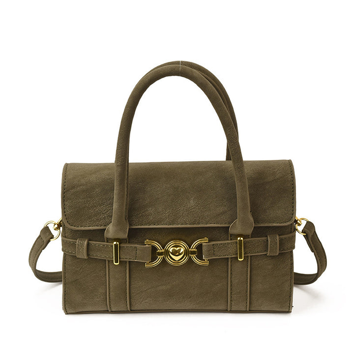 Damen elegante Handtasche mit dekorativem Kettenverschluss Nord Taschen