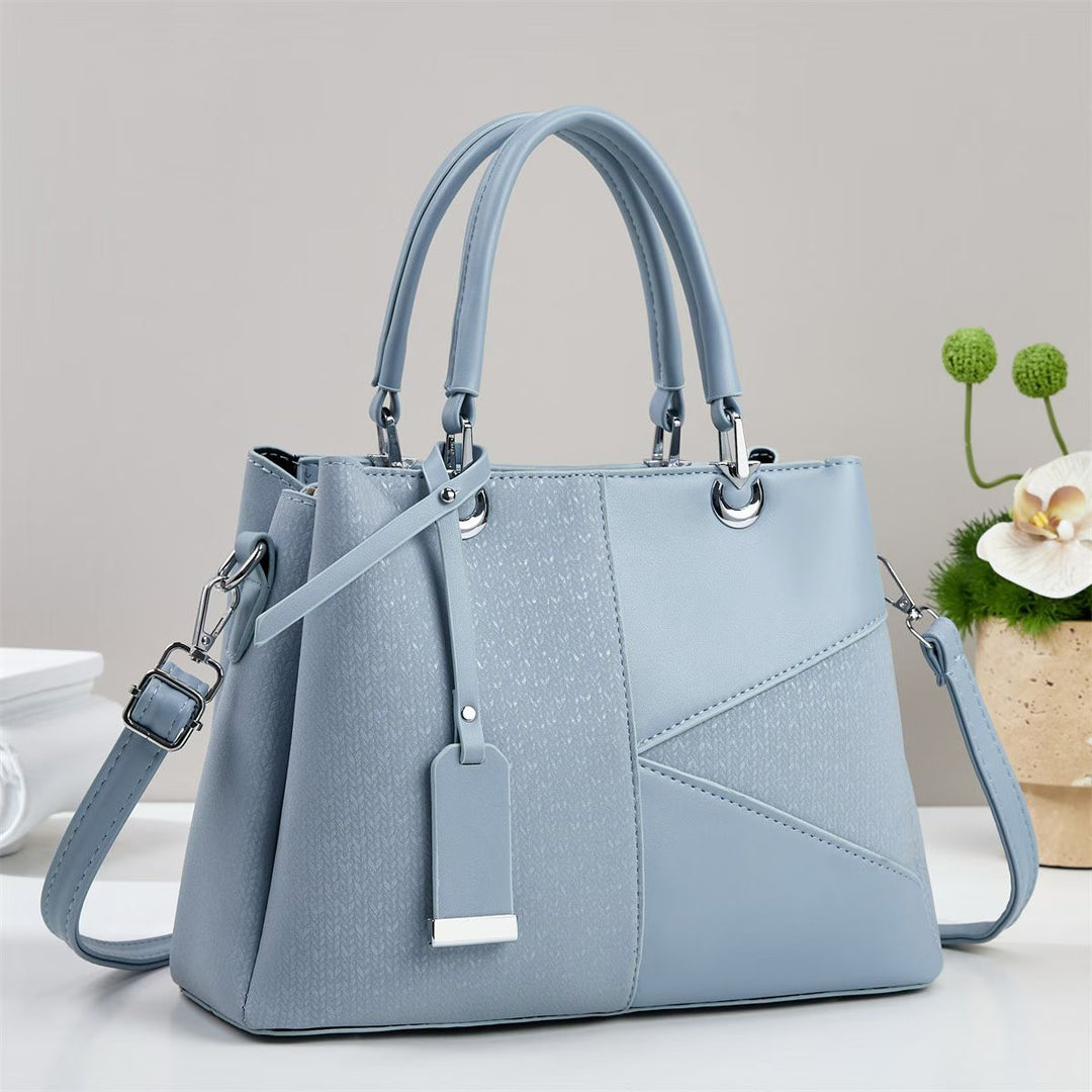 Damen modische Handtasche mit strukturiertem Design und abnehmbarem Schulterriemen Nord Taschen