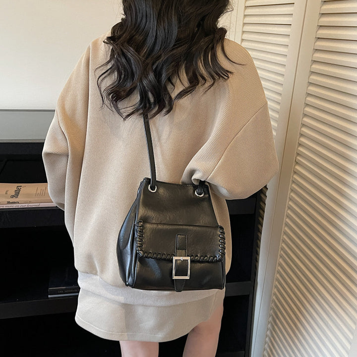 Damen Beuteltasche im modernen Design mit elegantem Kordelzug Nord Taschen