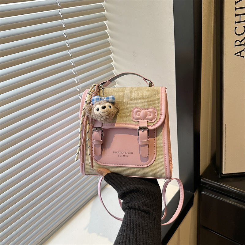 Damen Mini-Rucksackhandtasche mit verspieltem Tiermotiv Nord Taschen