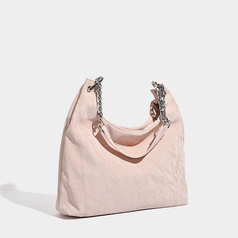 Damen Hobo-Tasche mit luxuriösem Kettenhenkel und weichem Material Nord Taschen