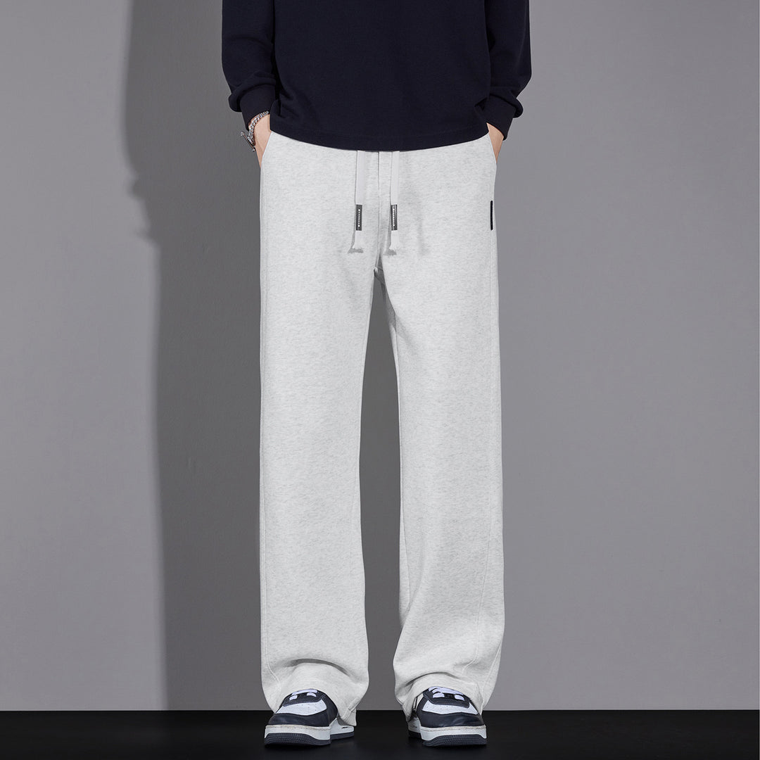 Herren Locker geschnittene Sweatpants mit Kordelzug und geradem Bein Nord Taschen