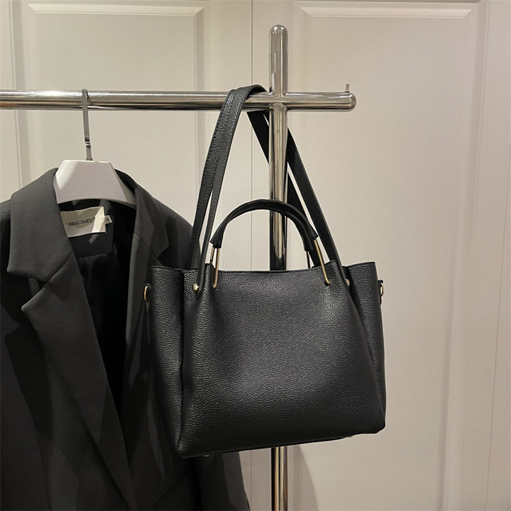 Damen elegante Henkeltasche aus hochwertigem Kunstleder Nord Taschen