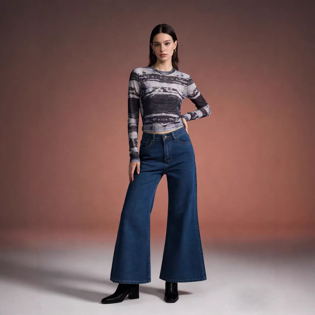 Damen hochwertiges Rundhals-Basicshirt aus Bio-Baumwolle mit Regular-Fit und verstärkten Nähten Nord Taschen