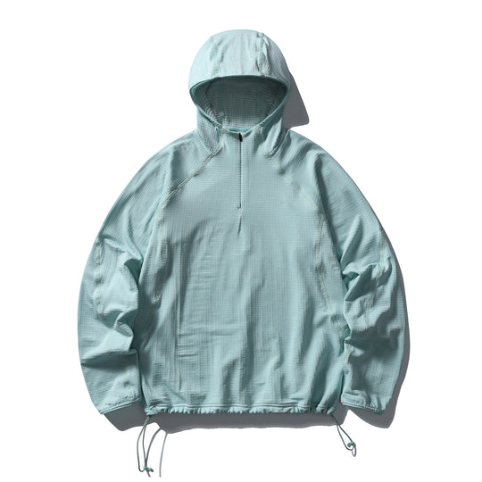 Herren Leichter Half‑Zip Kapuzenpullover aus technischem Funktionsmaterial Nord Taschen