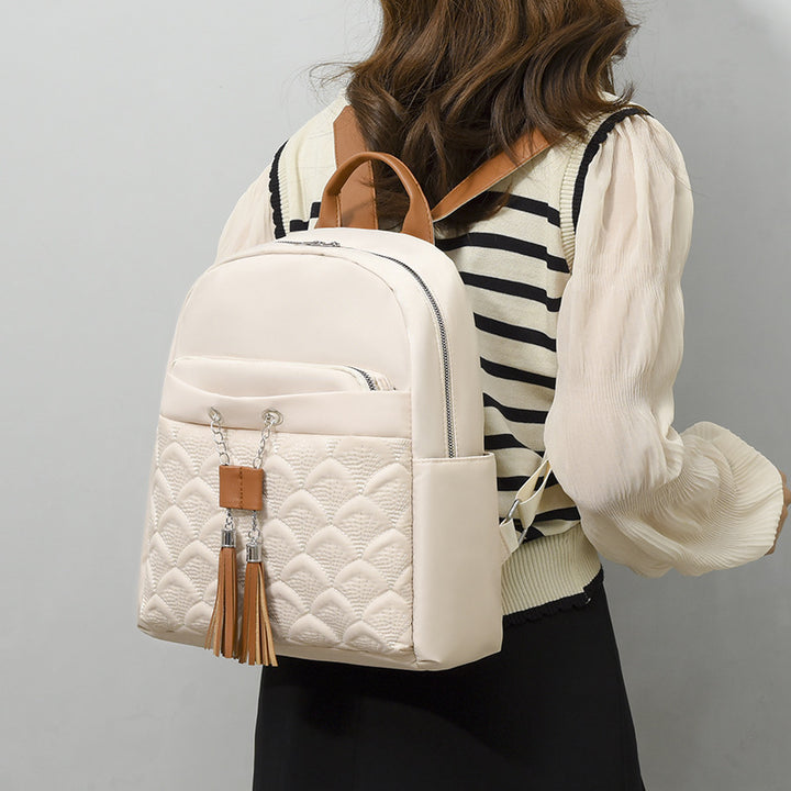 Damen multifunktionaler Rucksack mit elegantem Kettenakzent Nord Taschen