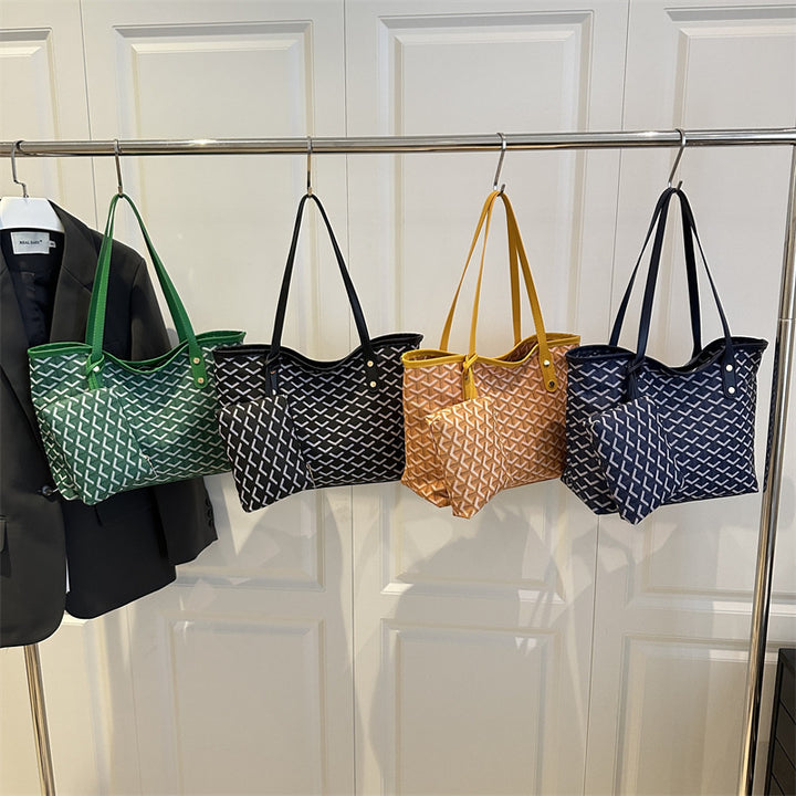 Damen schicke Tote Tasche mit modischem Muster Nord Taschen