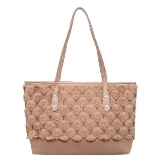 Damen Tote-Bag aus hochwertigem Kunstleder mit strukturiertem Obermaterial Nord Taschen