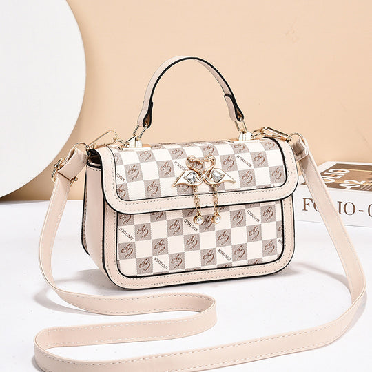 Damen luxuriöse Umhängetasche mit kunstvollem Design und abnehmbarem Schulterriemen Nord Taschen