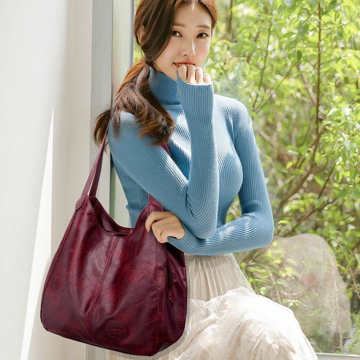 Damen elegante Handtasche im klassischen Design Nord Taschen 1780428012