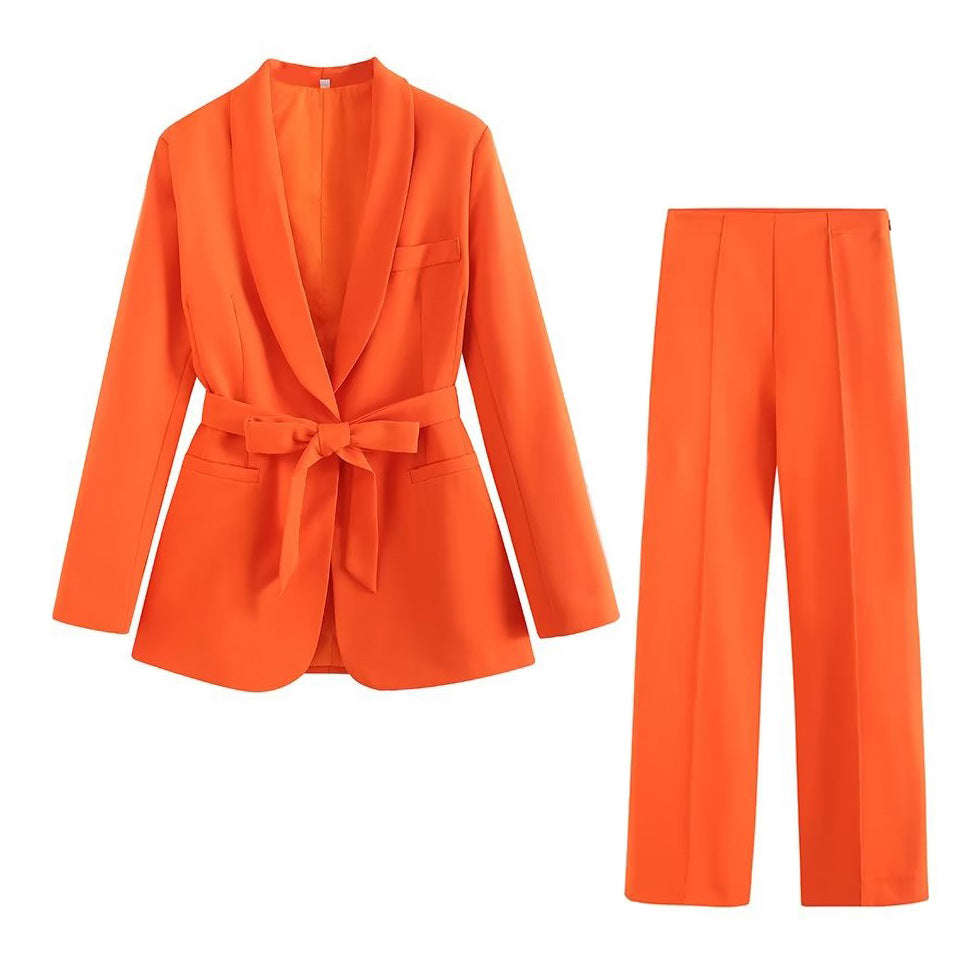 Damen Elegante High‑Waist Palazzo‑Hose mit durchgehender Bügelfalte und Clean‑Finish Nord Taschen