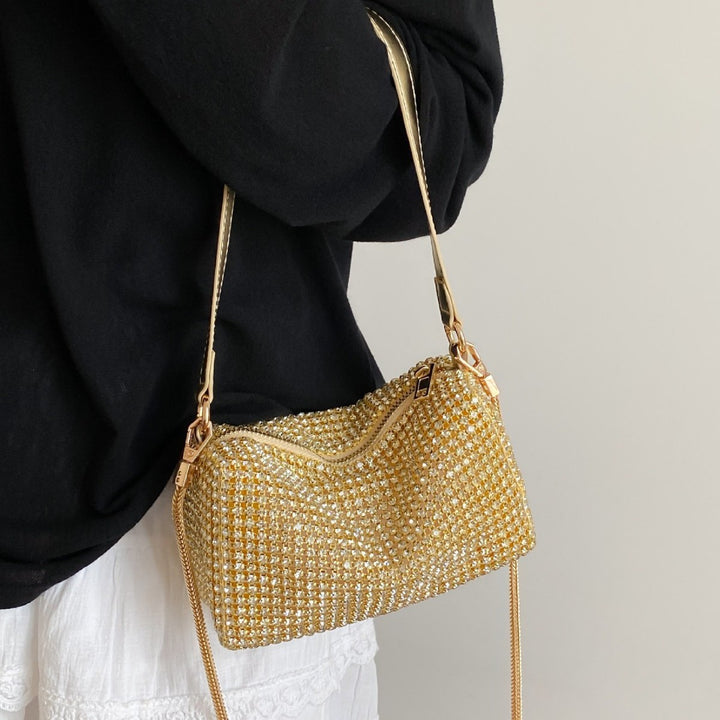 Damen glamouröse Glitzerhandtasche Nord Taschen