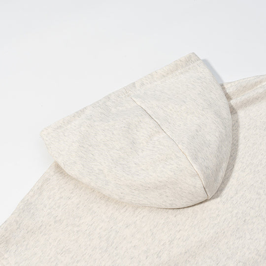 Damen Oversized Kapuzenpullover mit Leoprint-Futter und Destroy-Details Nord Taschen