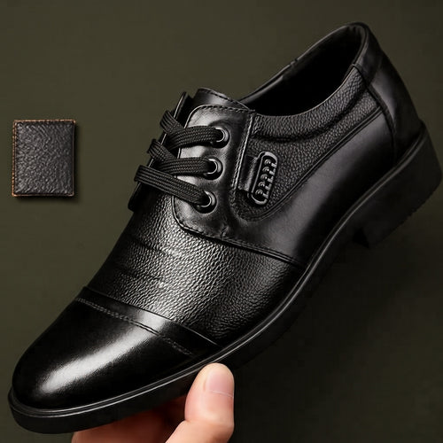 Herren Klassische Leder Schnürschuhe Nord Taschen