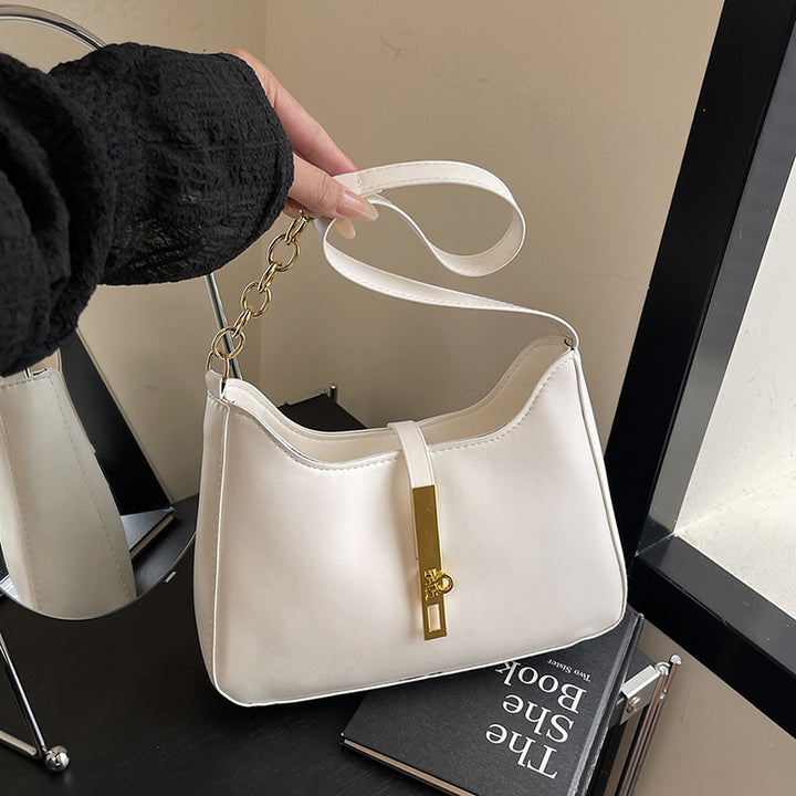 Damen Hobo-Tasche mit strukturiertem Design und schickem goldenen Verschluss Nord Taschen