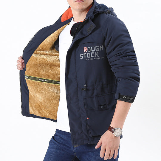 Herren Praktische Übergangsjacke mit mehreren Taschen Nord Taschen